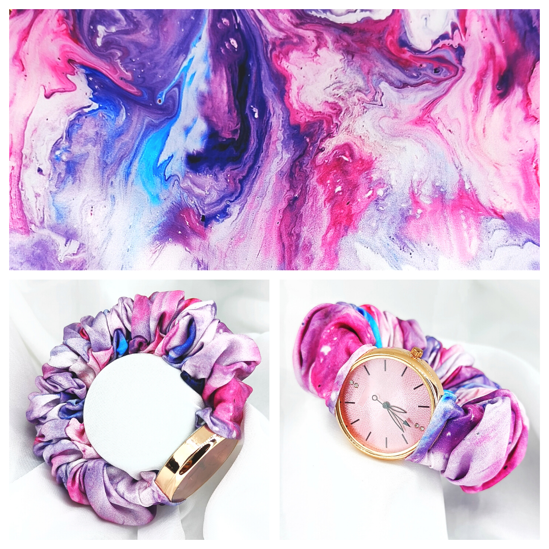 The Mystic Collection - Printed Scrunchie Watch